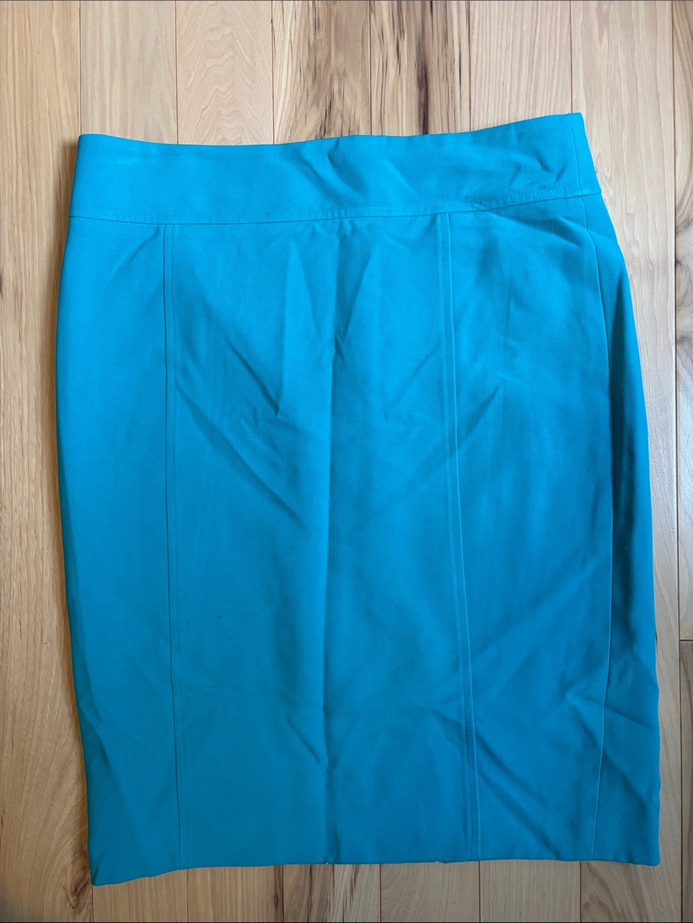 LOFT Teal Pencil Skirt